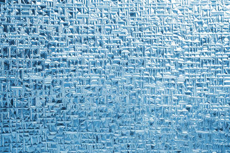 Macro Shot of frosted glass. の写真素材