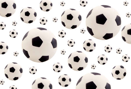 footballs backgroundの写真素材