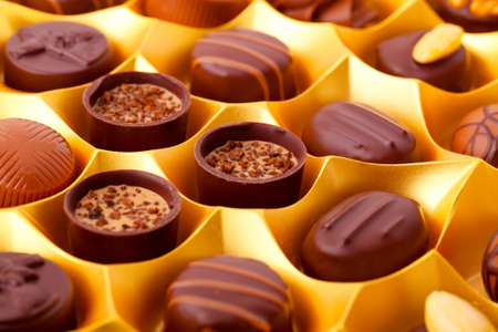 delicious chocolate pralines