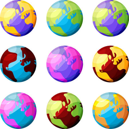 earthのイラスト素材