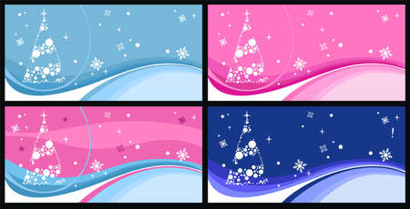 christmas treeのイラスト素材