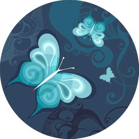 butterflyのイラスト素材