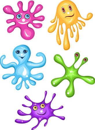 blob setのイラスト素材