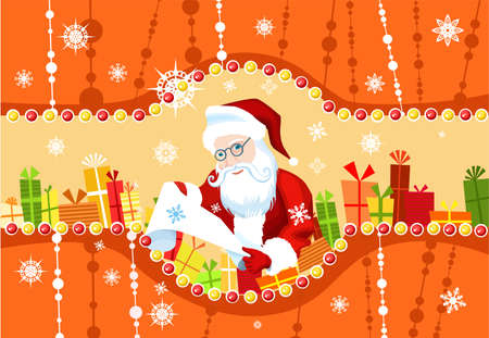 christmas decorationのイラスト素材