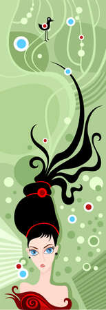 hairstyleのイラスト素材