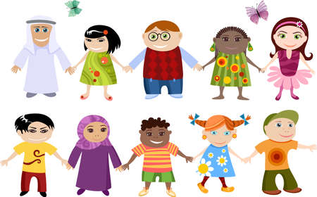  new children setのイラスト素材