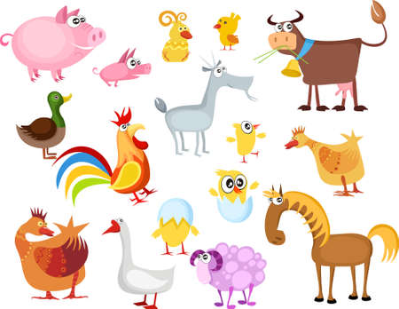  animal setのイラスト素材