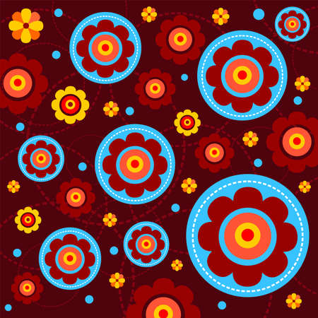 flower backgroundのイラスト素材