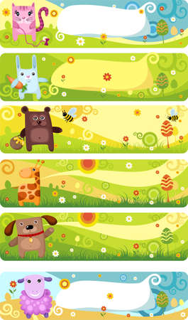 easter cardのイラスト素材