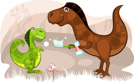 dinosaurのイラスト素材