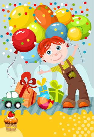 birthday cardのイラスト素材