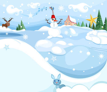 christmas cardのイラスト素材