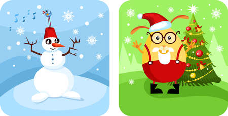 christmas cardのイラスト素材