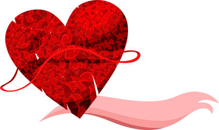 Valentine cardのイラスト素材
