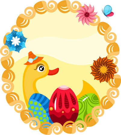 easter illustrationのイラスト素材