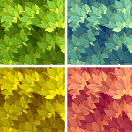 leaves textureのイラスト素材