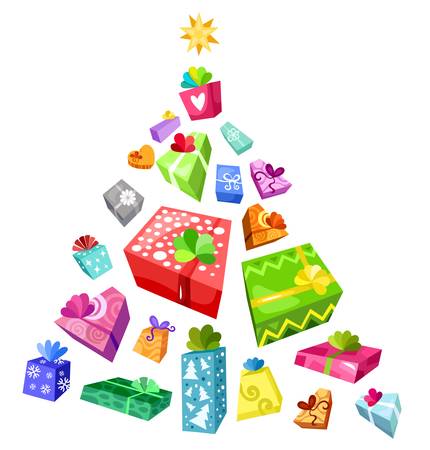 christmas treeのイラスト素材