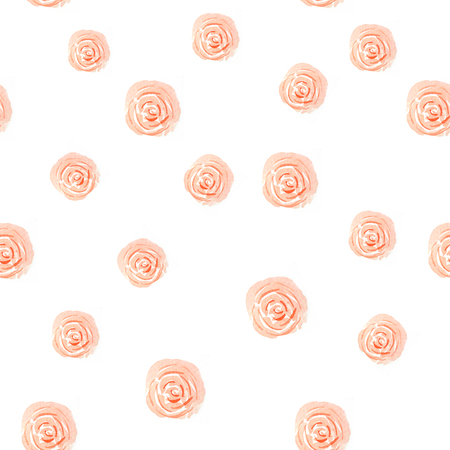 watercolor, seamless, background, pattern, rose, roses, floral, pink, illustration, cute, flower, vintage, romantic, decoration, spring, wallpaper, plant, blossom, abstract, paper, beautiful, design, nature, vector, textile, art, flowers, summer, hand, teの写真素材