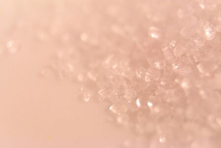 Pastel pink background with natural crystal texture and soft focused. Vintage and pastel colors.の写真素材