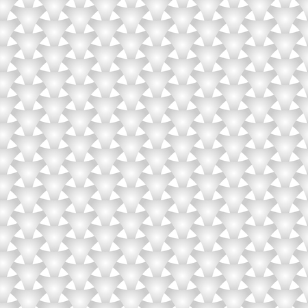 light Seamless wickerwork triangle surface pattern. Gradient vector graphic. Dragon squama style tilesのイラスト素材