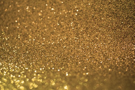 pastel Gold Texture Glitter Sparkle Blurred Lights. Shiny abstract background.の写真素材