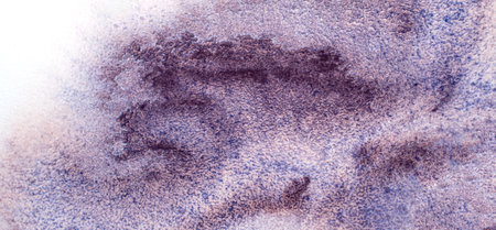 Watercolor abstract color background on textured paper.の写真素材