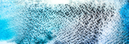 Watercolor abstract color background on textured paper.の写真素材