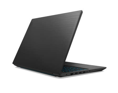 laptop side view on white background isolateの写真素材