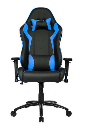 gaming chair on white background isolateの写真素材