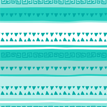 Ethnic Geometric Patternのイラスト素材