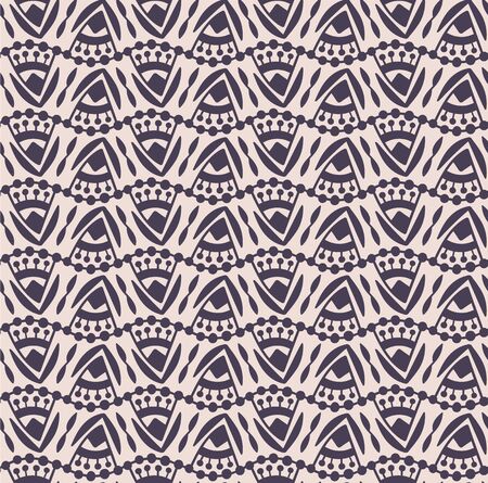 Mehndi Inspired Seamless Patternのイラスト素材