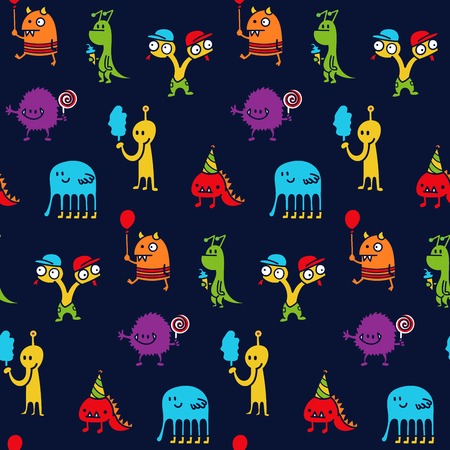 Monster Partyのイラスト素材