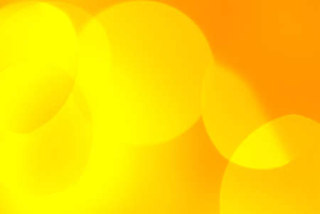 Abstract Background of yellow and orange circles.の写真素材