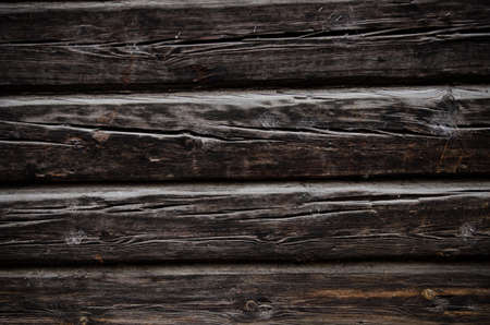 Black wood background or textureの写真素材