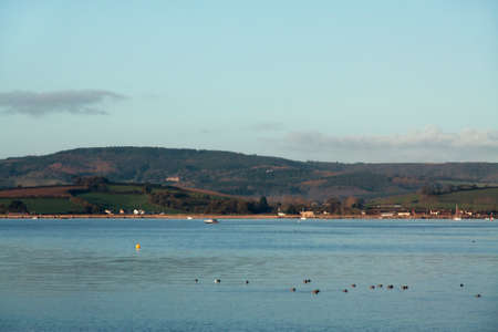 Scenic view over the river