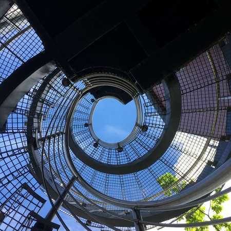 Spiral staircaseの写真素材