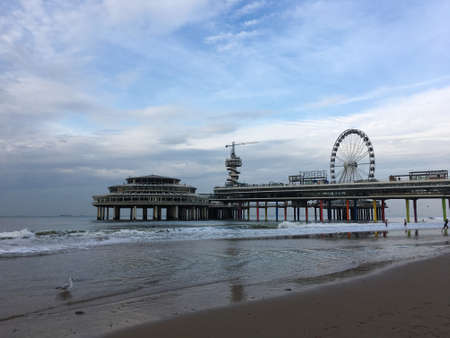 Scheveningen pier IIのeditorial素材