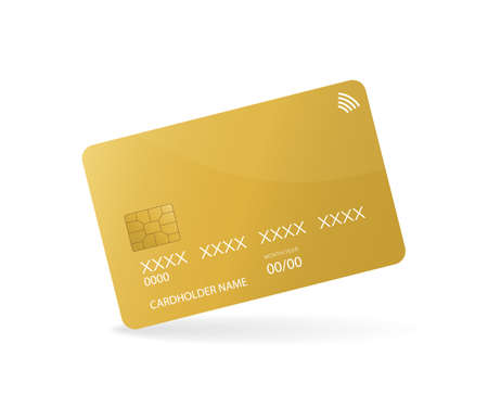 Credit card sign for mobile app design.のイラスト素材