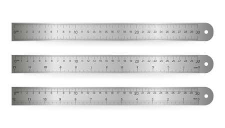 Ruler, isolated icon pictogram on a white background.のイラスト素材
