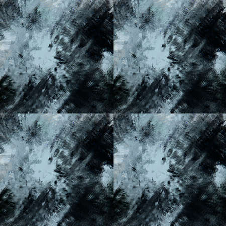 Colorful Seamless Grunge Pattern. Abstract Messy Painted. Modern Futuristic Wall Backdrop For Backgroundの写真素材