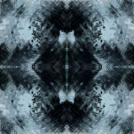 Colorful Seamless Grunge Pattern. Abstract Messy Painted Antique Texture. Modern Futuristic Wall Backdrop For Background, Wallpaperの写真素材