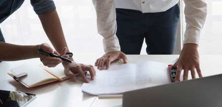 Young of Business People Meeting Conference Discussion Corporate Conceptの写真素材