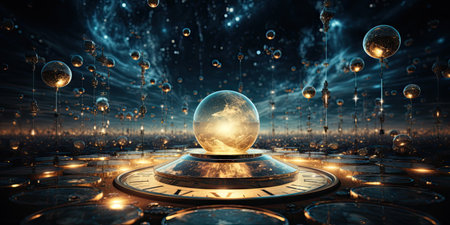 An overview of a universe in which the concept of space-time is completely different. It gives a new understanding of our existence by Generative AIの素材