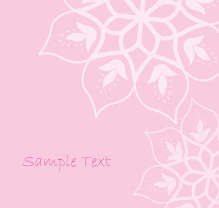 abstract floral pink backgroundのイラスト素材