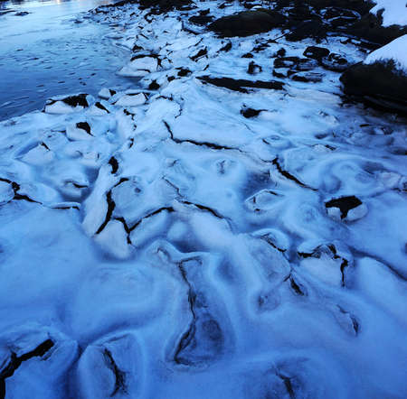crack on ice