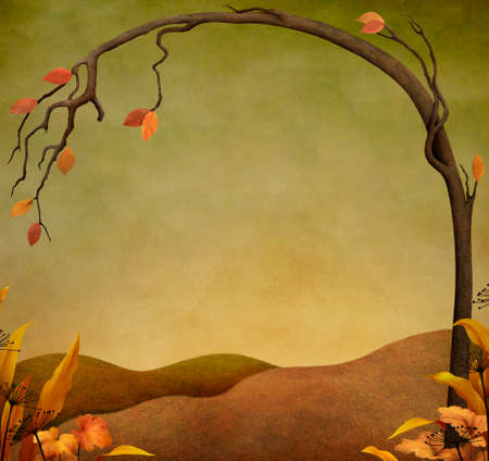 autumn backgroundの写真素材
