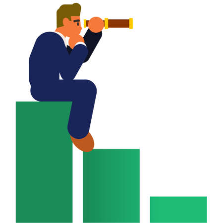 bussines manのイラスト素材