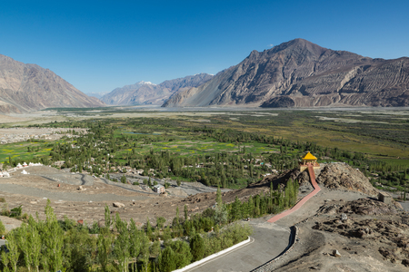 Nubra Valley,Ladakh,Indiaの写真素材