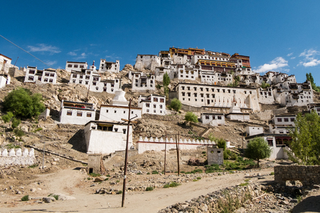 Thiksey Monastery,Leh Ladakh.の写真素材