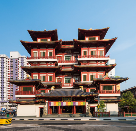 Buddha Tooth Relic Temple,Singaporeのeditorial素材